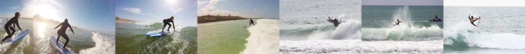 Surf lessons of our surfschool in Espinho and Esmoriz